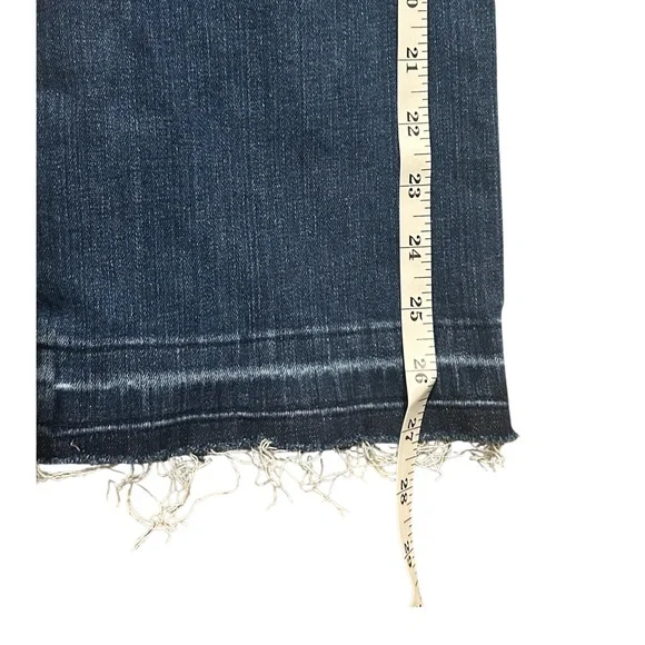 Lysse Dark Blue Flare Jeans - Picture 6 of 6